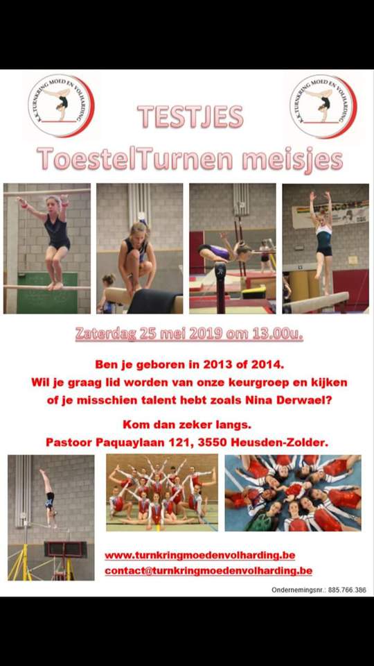 TESTJES ToestelTurnen meisjes